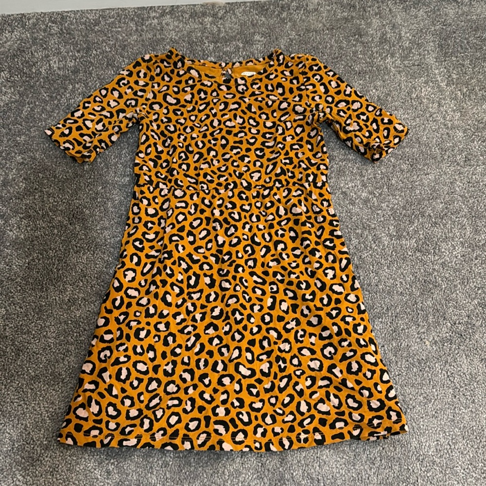 Old Navy Leopard Print Kid Dress